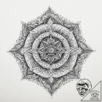 Tattoo sketch divine existence, tattoo sketch… – tattoo sketch (№1756407421_0, 28.08.2025 18:57) — tattoovalue.net