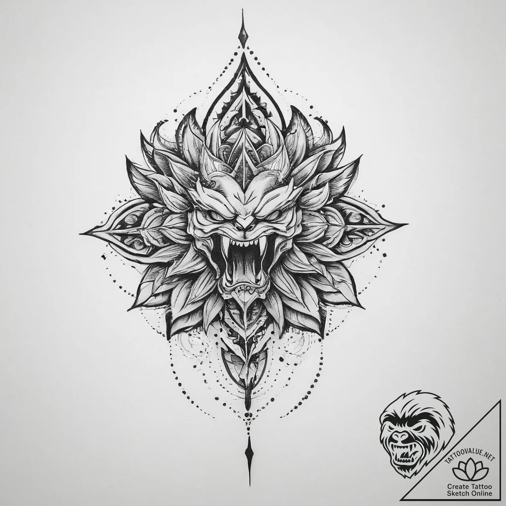 Tattoo sketch genuine - tattoo sketch (№1756408021_0, 28.08.2025 19:07) — tattoovalue.net