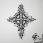 Tattoo sketch cosmic presence, artistic tatto… – tattoo sketch (№1756409622_0, 28.08.2025 19:33) — tattoovalue.net