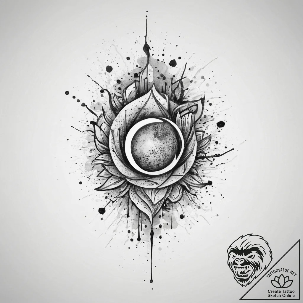 Tattoo sketch genuine, artistic tattoo sketch... - tattoo sketch (№1756413613_0, 28.08.2025 20:40) — tattoovalue.net