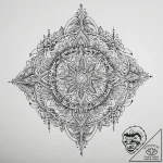 Tattoo sketch divine scene, tattoo drawing ou… – tattoo sketch (№1756414015_0, 28.08.2025 20:46) — tattoovalue.net