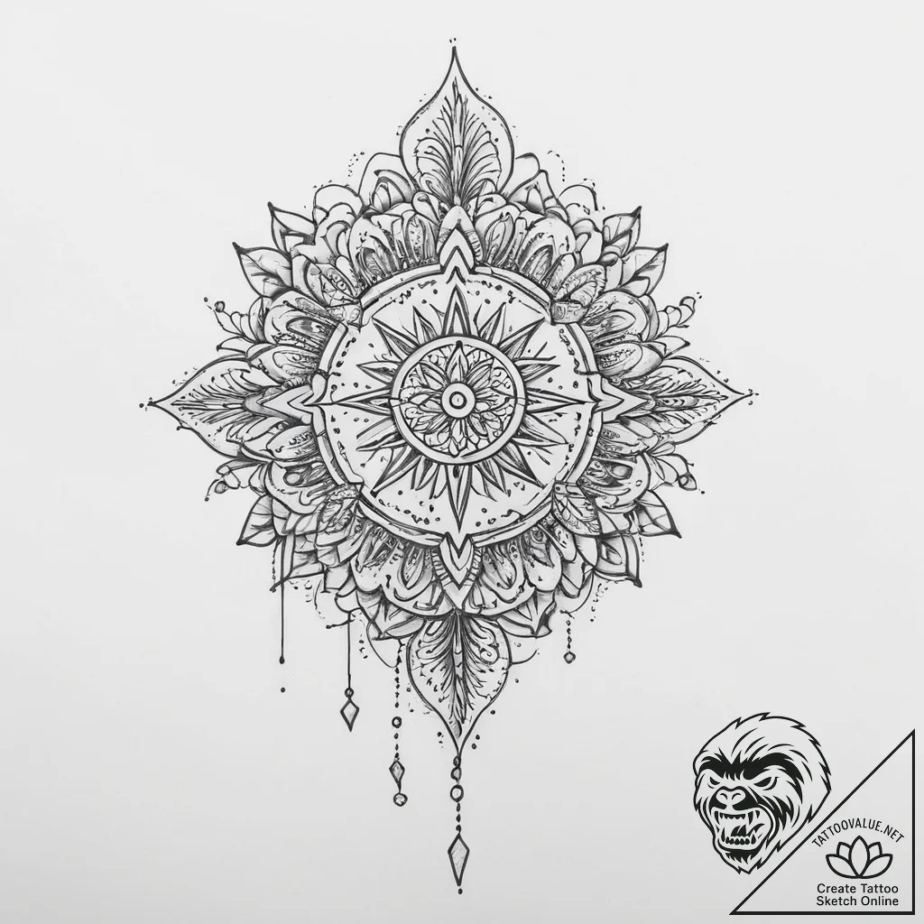 Tattoo sketch journey - tattoo sketch (№1756418392_0, 28.08.2025 21:59) — tattoovalue.net