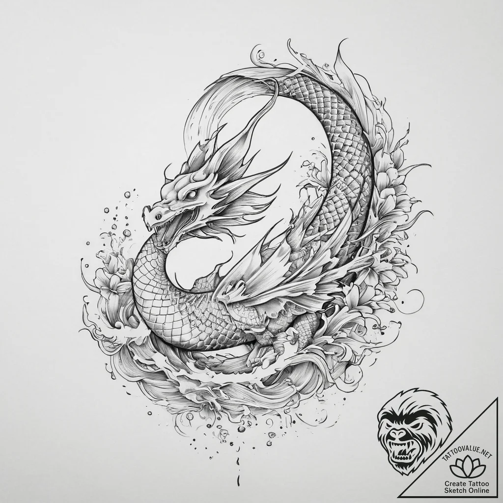 Tattoo sketch pterodactyl, tattoo sketch desi... - tattoo sketch (№1756419580_0, 28.08.2025 22:19) — tattoovalue.net