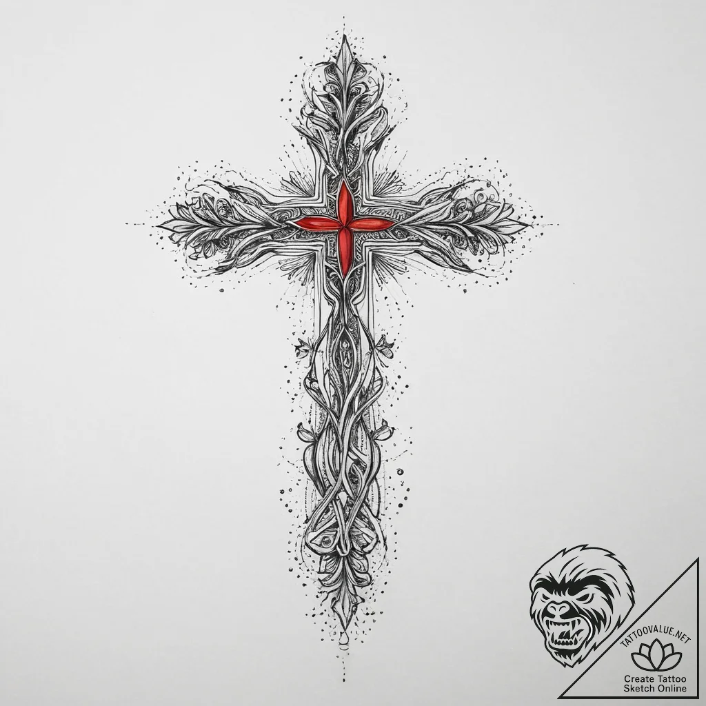 Tattoo sketch nature, tattoo drawing outline,... - tattoo sketch (№1756420960_0, 28.08.2025 22:42) — tattoovalue.net