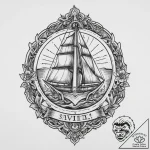 Tattoo sketch divine legend, tattoo flash she… – tattoo sketch (№1756425153_0, 28.08.2025 23:52) — tattoovalue.net