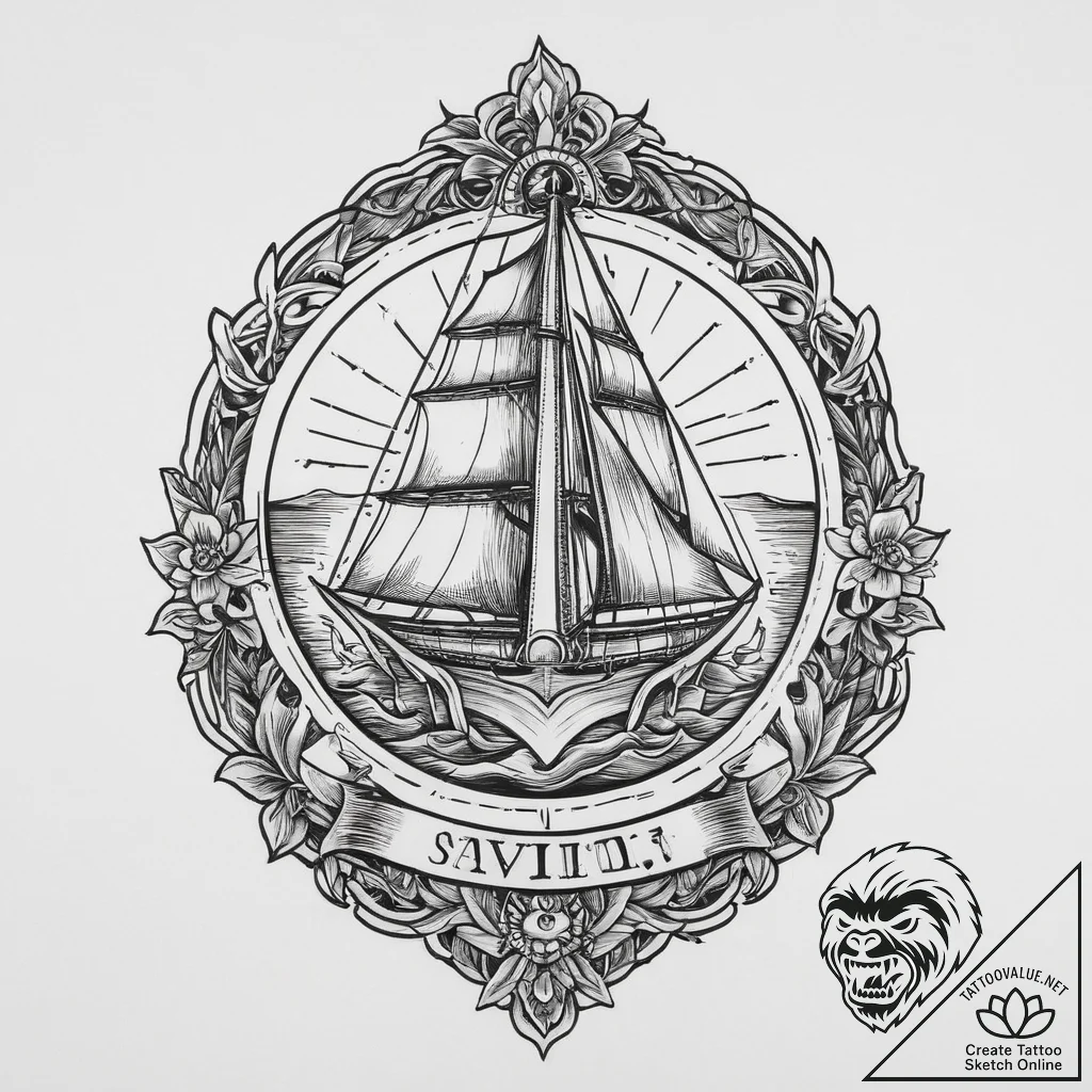Tattoo sketch divine legend, tattoo flash she... - tattoo sketch (№1756425153_0, 28.08.2025 23:52) — tattoovalue.net