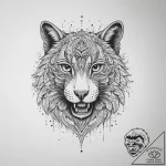 Tattoo sketch a symbolic animal, tattoo drawi… – tattoo sketch (№1756425756_0, 29.08.2025 00:02) — tattoovalue.net