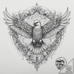 Tattoo sketch fulmar, concept art for tattoo,… – tattoo sketch (№1756425960_0, 29.08.2025 00:06) — tattoovalue.net