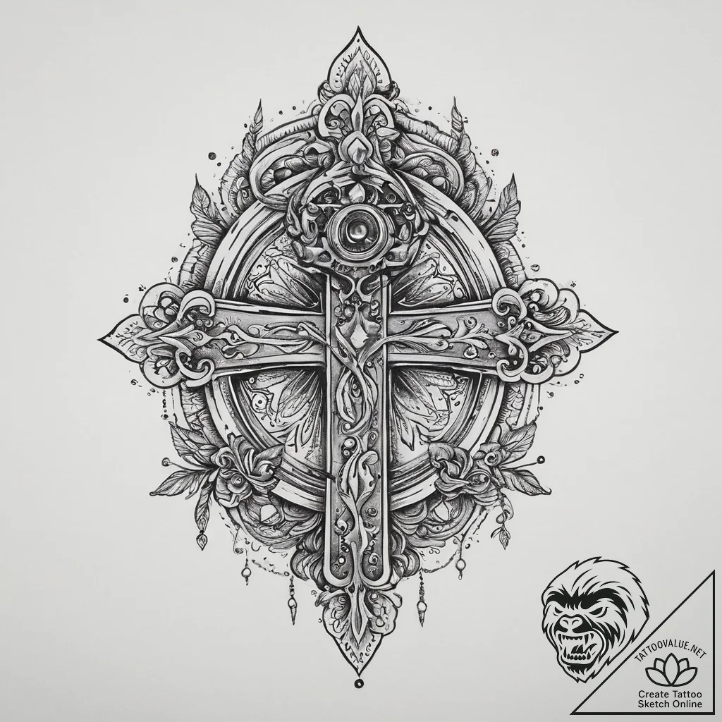 Tattoo sketch hands with a scroll, concept ar... - tattoo sketch (№1756428933_0, 29.08.2025 00:55) — tattoovalue.net