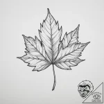 Tattoo sketch узор в виде листьев дерева, tat… – tattoo sketch (№1756431314_0, 29.08.2025 01:35) — tattoovalue.net