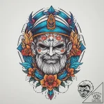 Tattoo sketch gamer iconic video game charact… – tattoo sketch (№1756434494_0, 29.08.2025 02:28) — tattoovalue.net