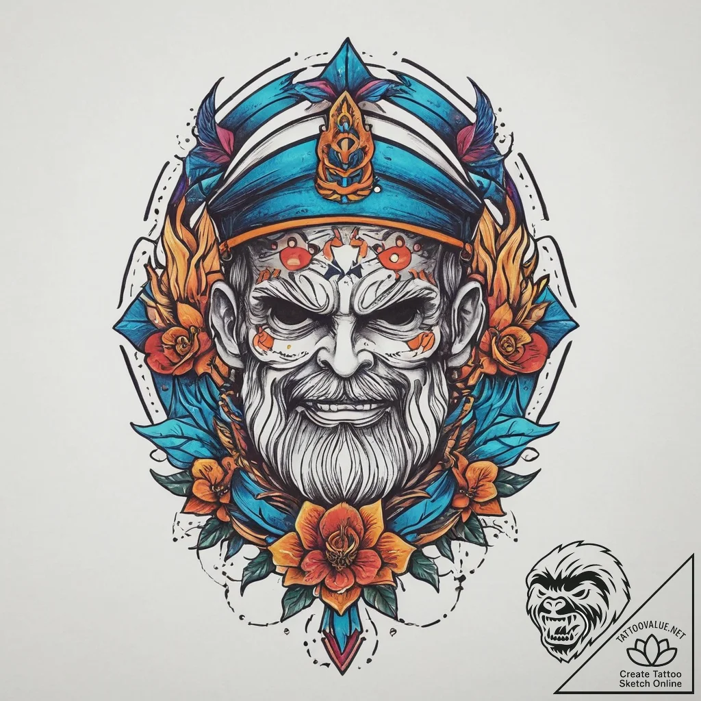 Tattoo sketch gamer iconic video game charact... - tattoo sketch (№1756434494_0, 29.08.2025 02:28) — tattoovalue.net
