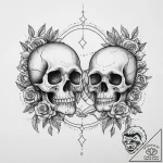 Tattoo sketch love birds with a quote, tattoo… – tattoo sketch (№1756435684_0, 29.08.2025 02:48) — tattoovalue.net