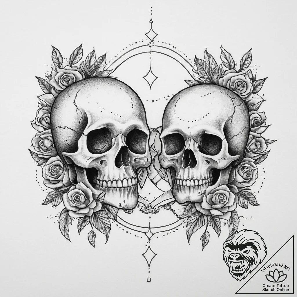 Tattoo sketch love birds with a quote, tattoo... - tattoo sketch (№1756435684_0, 29.08.2025 02:48) — tattoovalue.net