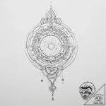 Tattoo sketch cosmic cosmos, tattoo drawing o… – tattoo sketch (№1756438661_0, 29.08.2025 03:37) — tattoovalue.net