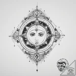 Tattoo sketch cosmic myth, artistic tattoo sk… – tattoo sketch (№1756439457_0, 29.08.2025 03:50) — tattoovalue.net