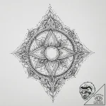 Tattoo sketch opal, tattoo flash sheet design… – tattoo sketch (№1756439653_0, 29.08.2025 03:54) — tattoovalue.net