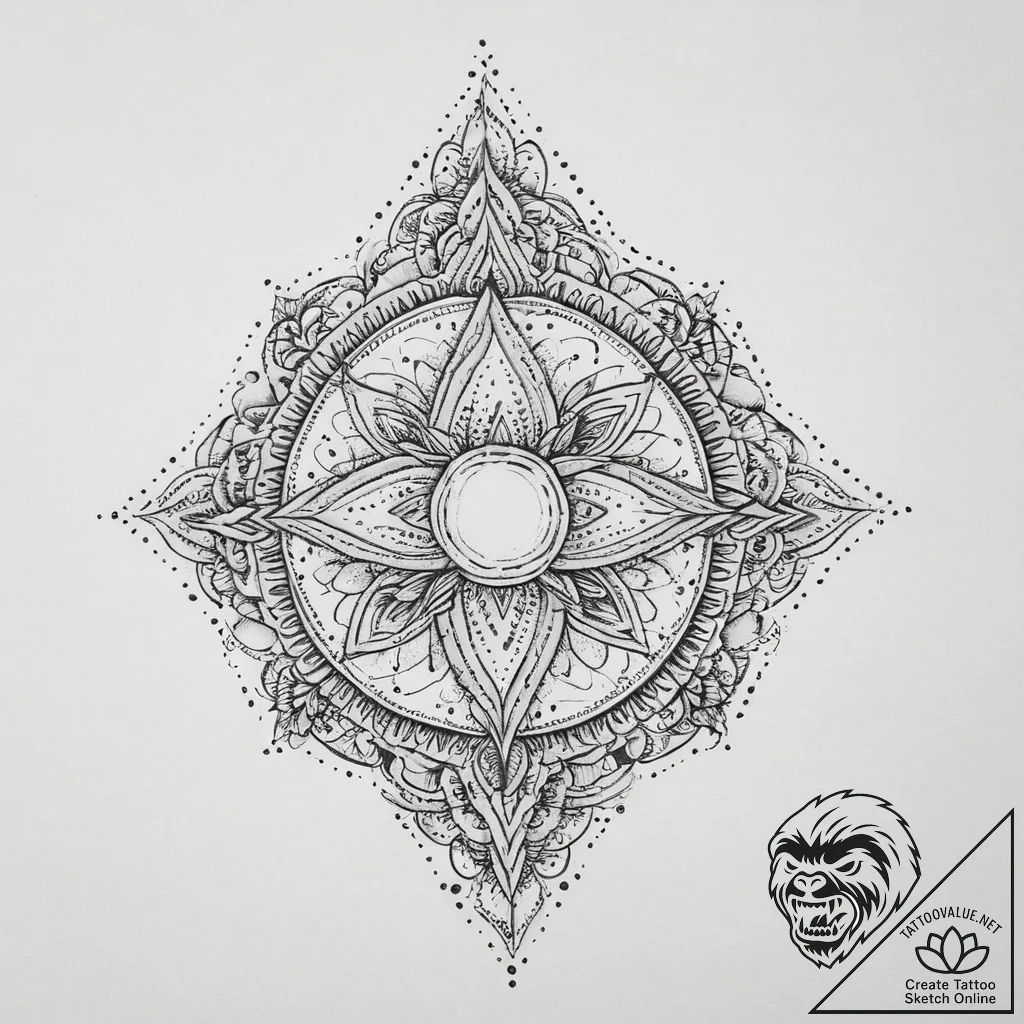 Tattoo sketch opal, tattoo flash sheet design... - tattoo sketch (№1756439653_0, 29.08.2025 03:54) — tattoovalue.net