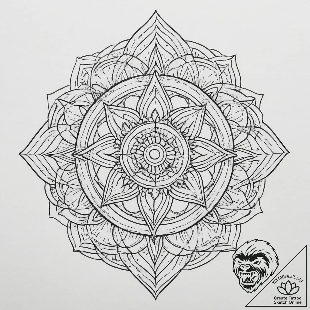 Tattoo sketch space, concept art for tattoo,... - tattoo sketch (№1756442421_0, 29.08.2025 04:40) — tattoovalue.net
