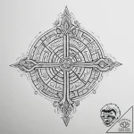 Tattoo sketch magical maze, tattoo flash shee… – tattoo sketch (№1756446174_0, 29.08.2025 05:42) — tattoovalue.net