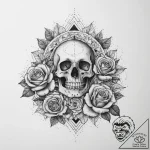 Tattoo sketch cosmic life, tattoo drawing out… – tattoo sketch (№1756447163_0, 29.08.2025 05:59) — tattoovalue.net