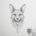 Tattoo sketch sketch животное, ink illustrati… – tattoo sketch (№1756449537_0, 29.08.2025 06:38) — tattoovalue.net