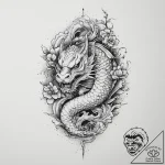 Tattoo sketch spiritual ground, tattoo flash… – tattoo sketch (№1756450726_0, 29.08.2025 06:58) — tattoovalue.net
