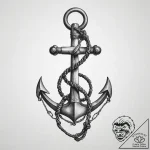 Tattoo sketch anchor with a rope, tattoo sket… – tattoo sketch (№1756452307_0, 29.08.2025 07:25) — tattoovalue.net