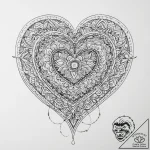 Tattoo sketch two halves of a heart, tattoo s… – tattoo sketch (№1756452505_0, 29.08.2025 07:28) — tattoovalue.net