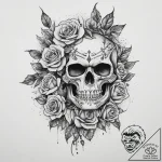 Tattoo sketch orc chieftain power, tattoo lin… – tattoo sketch (№1756454286_0, 29.08.2025 07:58) — tattoovalue.net
