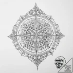 Tattoo sketch grimoire – tattoo sketch (№1756461008_0, 29.08.2025 09:50) — tattoovalue.net