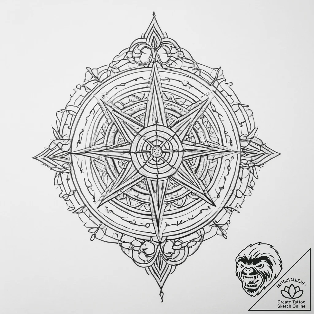 Tattoo sketch grimoire - tattoo sketch (№1756461008_0, 29.08.2025 09:50) — tattoovalue.net