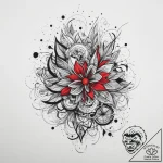 Tattoo sketch sketchbook with a drawing, tatt… – tattoo sketch (№1756463977_0, 29.08.2025 10:39) — tattoovalue.net