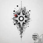 Tattoo sketch holy cosmos, concept art for ta… – tattoo sketch (№1756465961_0, 29.08.2025 11:12) — tattoovalue.net