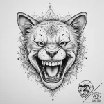 Tattoo sketch laughing, tattoo flash sheet de… – tattoo sketch (№1756466161_0, 29.08.2025 11:16) — tattoovalue.net