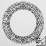 Tattoo sketch circle, artistic tattoo sketch,… – tattoo sketch (№1756468734_0, 29.08.2025 11:58) — tattoovalue.net