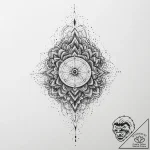 Tattoo sketch blackwork абстрактные линии, ta… – tattoo sketch (№1756469522_0, 29.08.2025 12:12) — tattoovalue.net