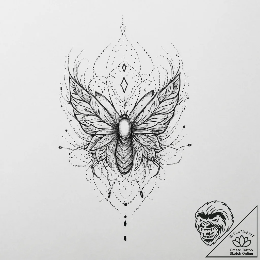 Tattoo sketch makeup tattoo, tattoo sketch de... - tattoo sketch (№1756470516_0, 29.08.2025 12:28) — tattoovalue.net
