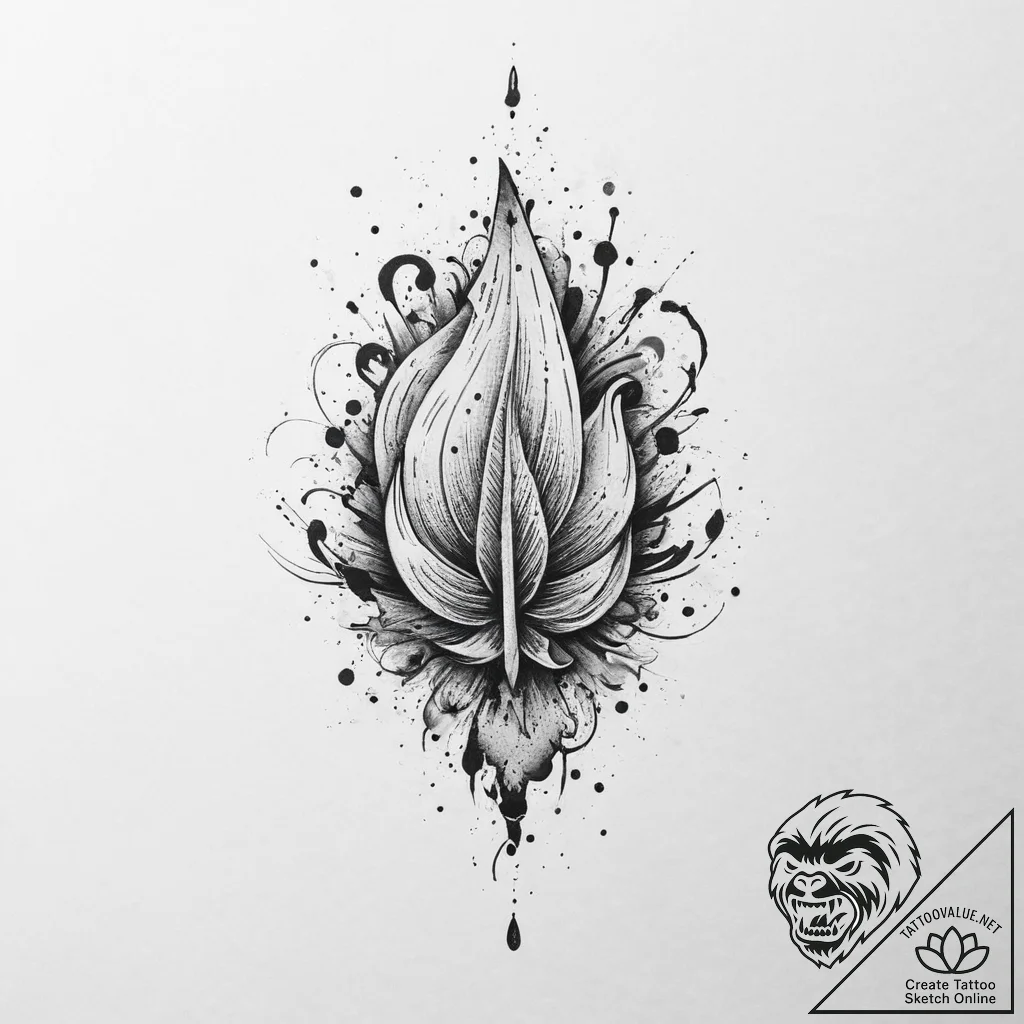 Tattoo sketch sky, concept art for tattoo, so... - tattoo sketch (№1756471110_0, 29.08.2025 12:38) — tattoovalue.net