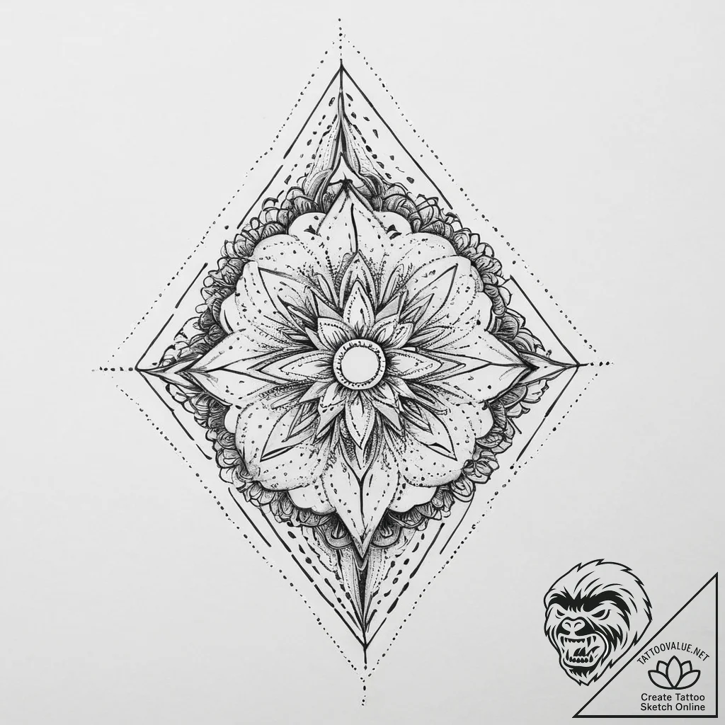 Tattoo sketch fake, ink illustration for tatt... - tattoo sketch (№1756471898_0, 29.08.2025 12:51) — tattoovalue.net