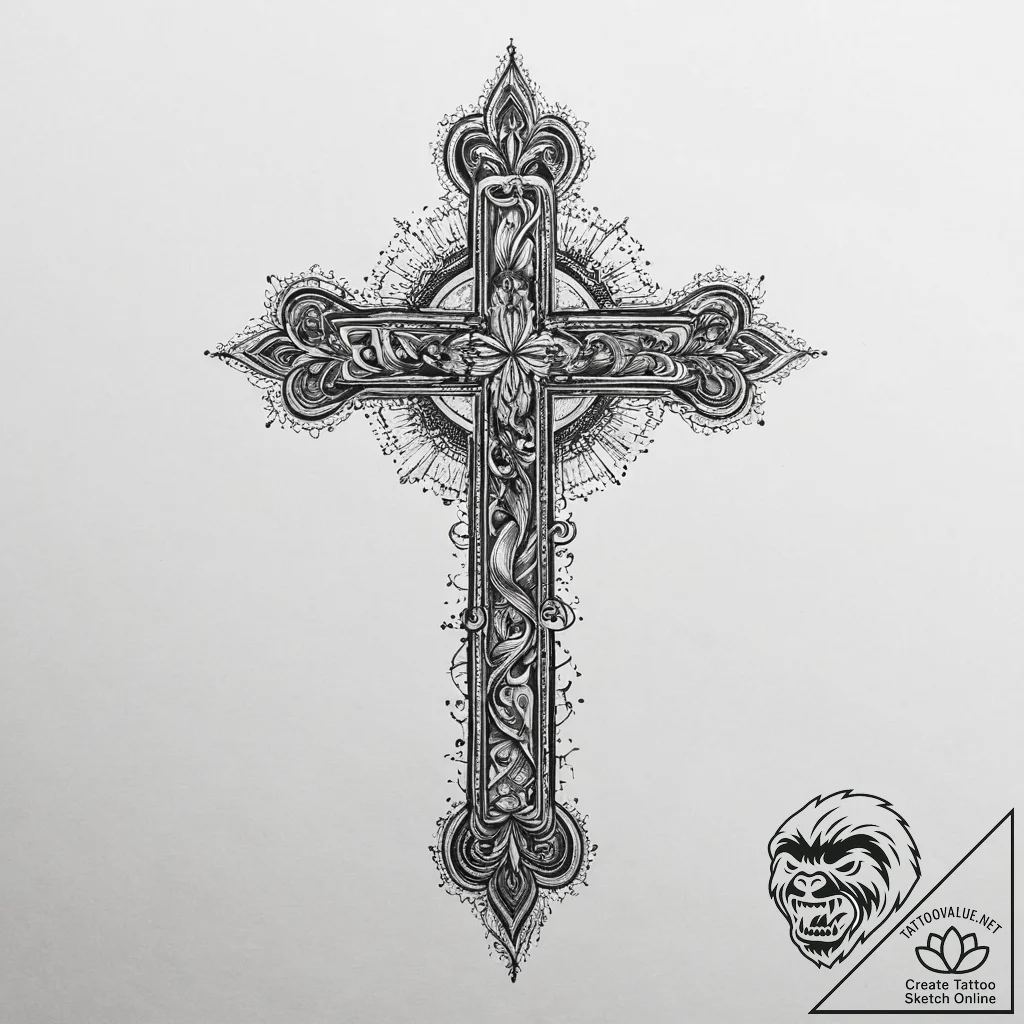 Tattoo sketch bronze, concept art for tattoo,... - tattoo sketch (№1756473486_0, 29.08.2025 13:18) — tattoovalue.net