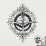 Tattoo sketch cosmic world, tattoo line art,… – tattoo sketch (№1756473685_0, 29.08.2025 13:21) — tattoovalue.net
