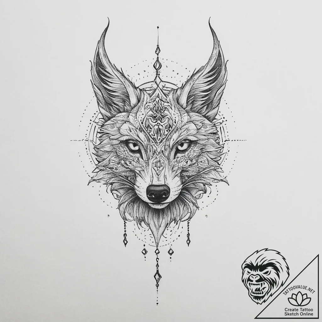 Tattoo sketch nightmare, tattoo sketch design... - tattoo sketch (№1756475085_0, 29.08.2025 13:44) — tattoovalue.net