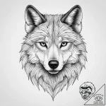 Tattoo sketch узор в виде волка, tattoo drawi… – tattoo sketch (№1756475283_0, 29.08.2025 13:48) — tattoovalue.net