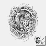 Tattoo sketch telescope with stars, tattoo sk… – tattoo sketch (№1756477280_0, 29.08.2025 14:21) — tattoovalue.net