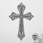 Tattoo sketch ankh symbol, ink illustration f… – tattoo sketch (№1756477678_0, 29.08.2025 14:27) — tattoovalue.net