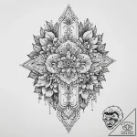 Tattoo sketch flower crown tattoo, ink illust… – tattoo sketch (№1756480459_0, 29.08.2025 15:14) — tattoovalue.net