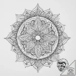 Tattoo sketch spiritual representation, tatto… – tattoo sketch (№1756482841_0, 29.08.2025 15:54) — tattoovalue.net