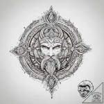 Tattoo sketch norse gods symbols, tattoo sket… – tattoo sketch (№1756485219_0, 29.08.2025 16:33) — tattoovalue.net