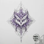 Tattoo sketch purple, concept art for tattoo,… – tattoo sketch (№1756486798_0, 29.08.2025 16:59) — tattoovalue.net